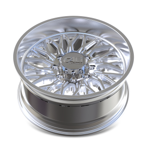22" CALI WHEELS CRUSHER 9118 POLISHED FINISH RIMS - Image 3