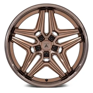 20" ASANTI BLACK LABEL WHEELS DUKE PLATINUM BRONZE FINISH RIMS - Image 2