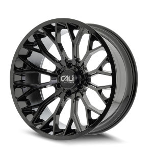 20" CALI WHEELS EVOKE 9119 GLOSS BLACK FINISH RIMS - Image 2
