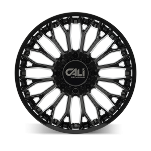 20" CALI WHEELS EVOKE 9119 GLOSS BLACK FINISH RIMS - Image 3