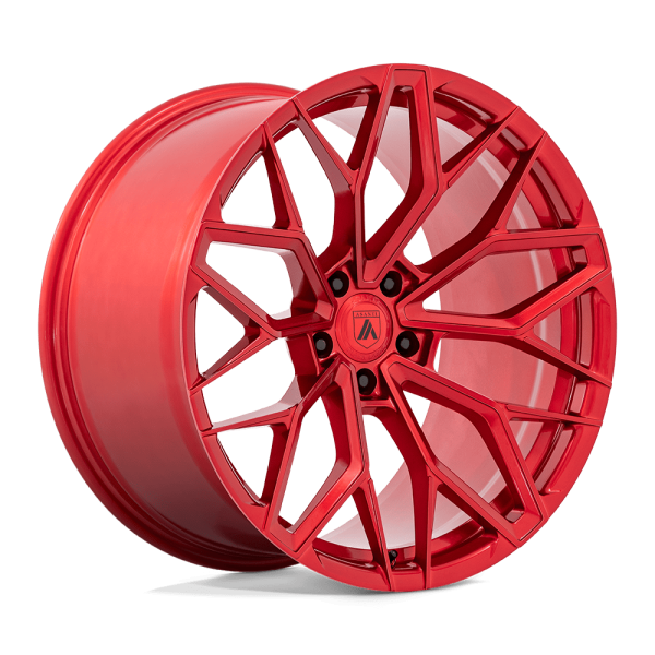MOGUL 5 CANDY RED 1 20" ASANTI BLACK LABEL WHEELS MOGUL 5 CANDY RED FINISH RIMS