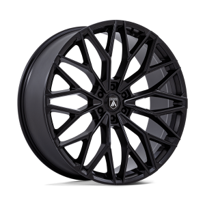 26" ASANTI BLACK LABEL WHEELS MOGUL 6 MATTE BLACK FINISH RIMS