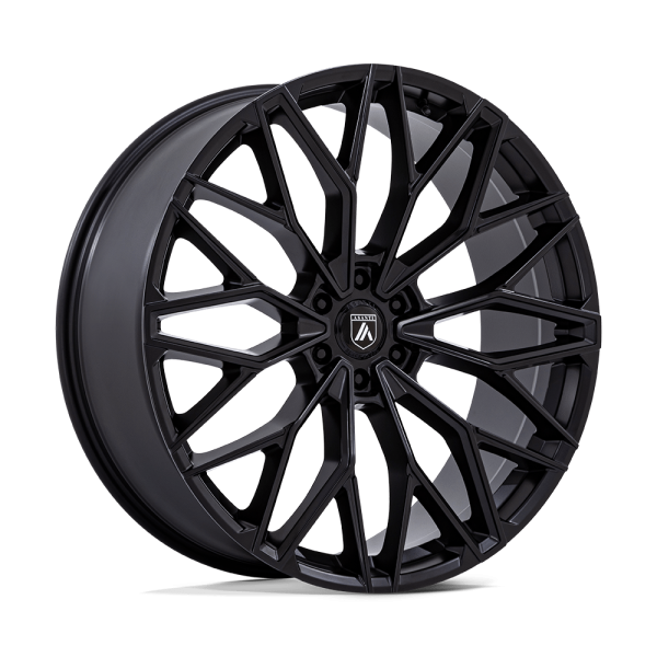 MOGUL 6 MATTE BLACK 1 24" ASANTI BLACK LABEL WHEELS MOGUL 6 MATTE BLACK FINISH RIMS
