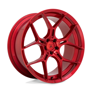 20" ASANTI BLACK LABEL WHEELS MONARCH CANDY RED FINISH RIMS