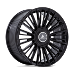 26" ASANTI BLACK LABEL WHEELS PREMIER GLOSS BLACK FINISH RIMS