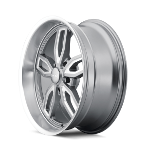 18" RIDLER WHEELS 608 GREY WITH MILLED SPOKES AND DIAMOND LIP RIMS - Image 2
