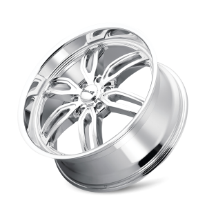 20" RIDLER WHEELS 609 CHROME RIMS - Image 3