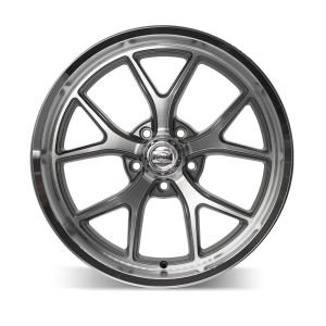 20" RIDLER WHEELS 610 GLOSS GREY WITH DIAMOND CUT FACE AND LIP RIMS - Image 2