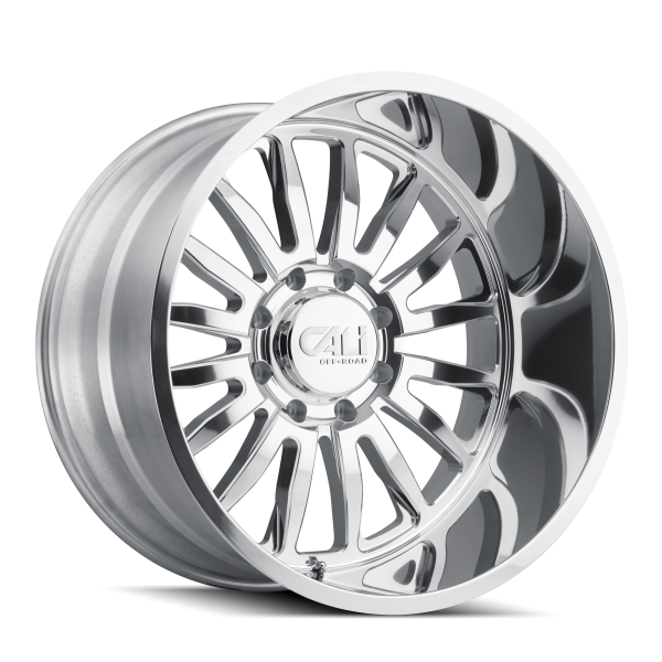 20" CALI WHEELS SUMMIT 9110 POLISHED MILLED FINISH RIMS
