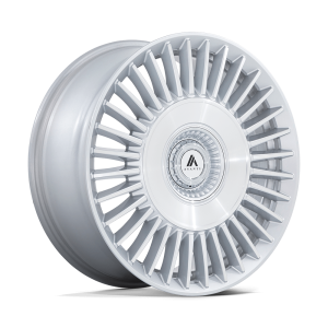 20" ASANTI BLACK LABEL WHEELS TIARA GLOSS SILVER MACHINED FACE FINISH RIMS