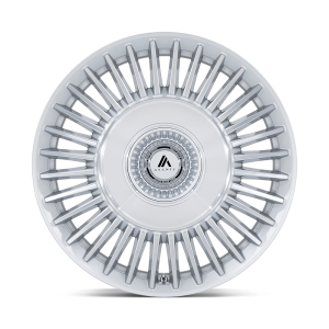 20" ASANTI BLACK LABEL WHEELS TIARA GLOSS SILVER MACHINED FACE FINISH RIMS - Image 2