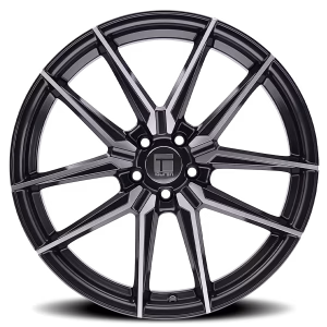 18" TOUREN WHEELS TR94 | 3294 BRUSHED GRAPHITE WINDOW FINISH RIMS - Image 2