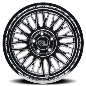 20" CALI WHEELS VERTEX 9116 CHROME FINISH RIMS - Image 3