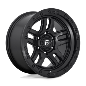 18" FUEL WHEELS D700 AMMO MATTE BLACK OFF-ROAD RIMS