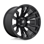 18" FUEL WHEELS D675 BLITZ GLOSS BLACK OFF-ROAD RIMS
