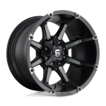 18" FUEL WHEELS D575 COUPLER GLOSS BLACK OFF-ROAD RIMS