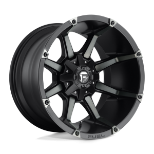 18" FUEL WHEELS D575 COUPLER GLOSS BLACK OFF-ROAD RIMS