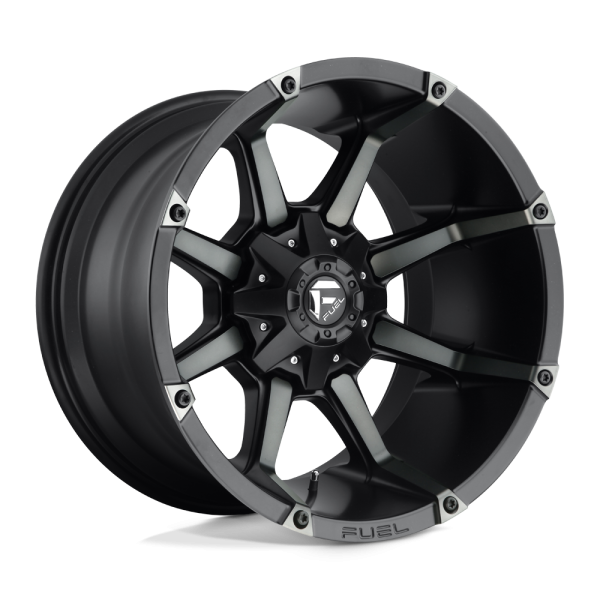 18" FUEL WHEELS D575 COUPLER GLOSS BLACK OFF-ROAD RIMS