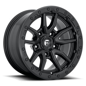 18" FUEL WHEELS D679 REBEL MATTE BLACK 5-LUG OFF-ROAD RIMS