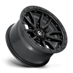 18" FUEL WHEELS D679 REBEL MATTE BLACK 6-LUG OFF-ROAD RIMS - Image 2