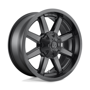 18" FUEL WHEELS D436 MAVERICK MATTE BLACK OFF-ROAD RIMS