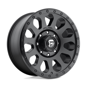 18" FUEL WHEELS D579 VECTOR MATTE BLACK OFF-ROAD RIMS