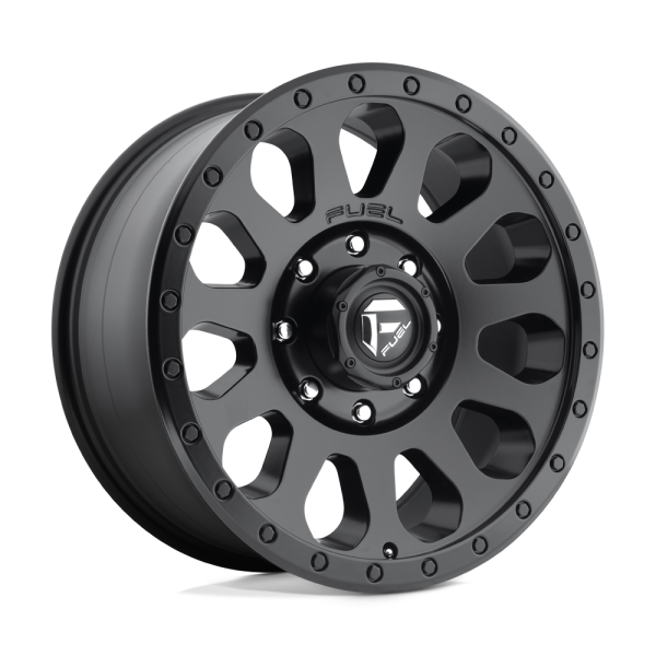 vector-d579-8lug-20x9-matte-blk-a1-png 18" FUEL WHEELS D579 VECTOR MATTE BLACK OFF-ROAD RIMS