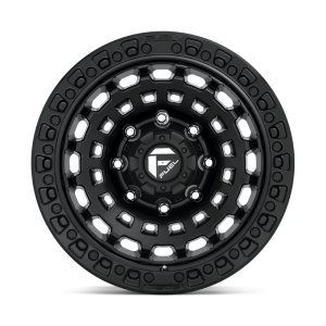 18" FUEL WHEELS D633 ZEPHYR MATTE BLACK OFF-ROAD RIMS - Image 3